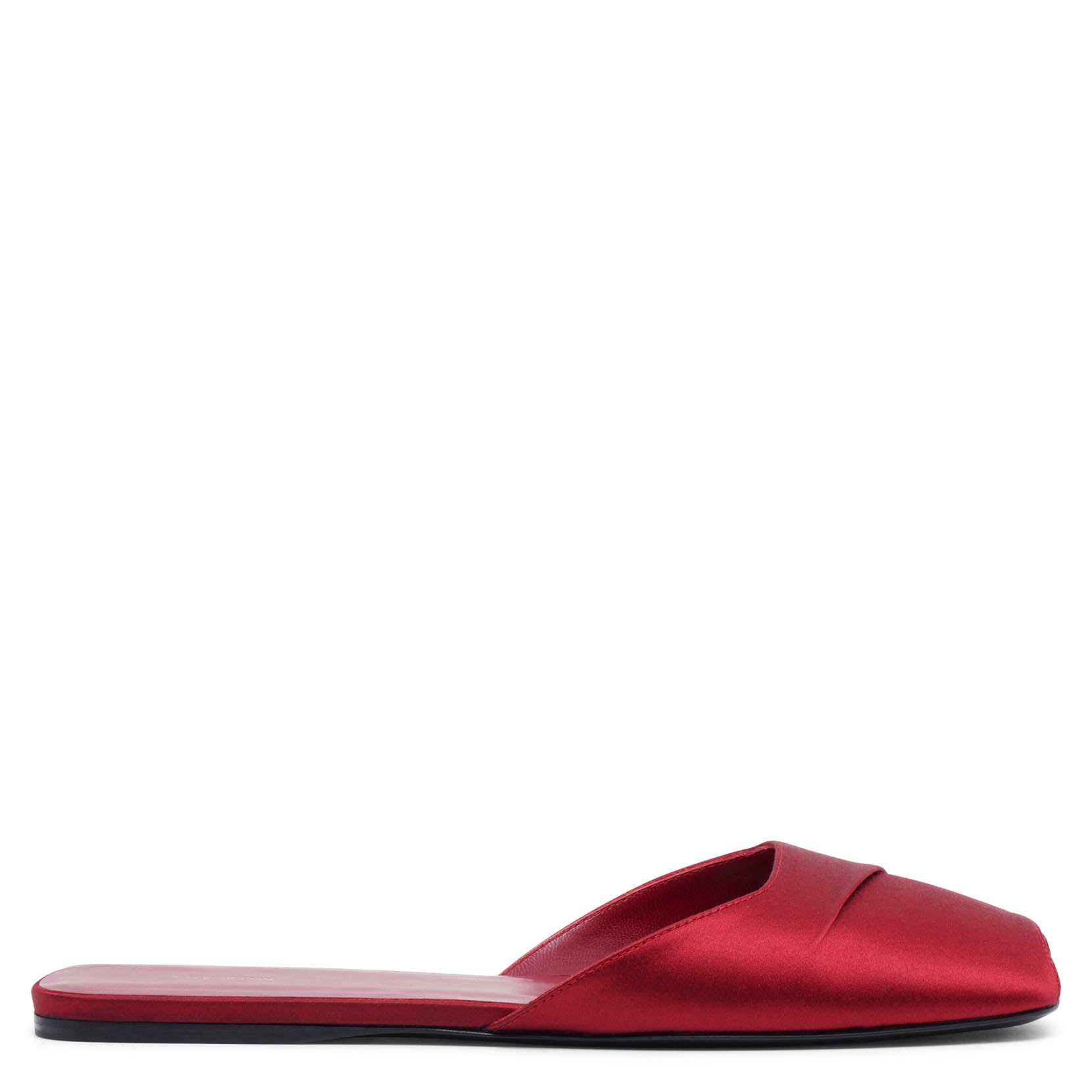 Shop The Row Milla Red Satin Flats