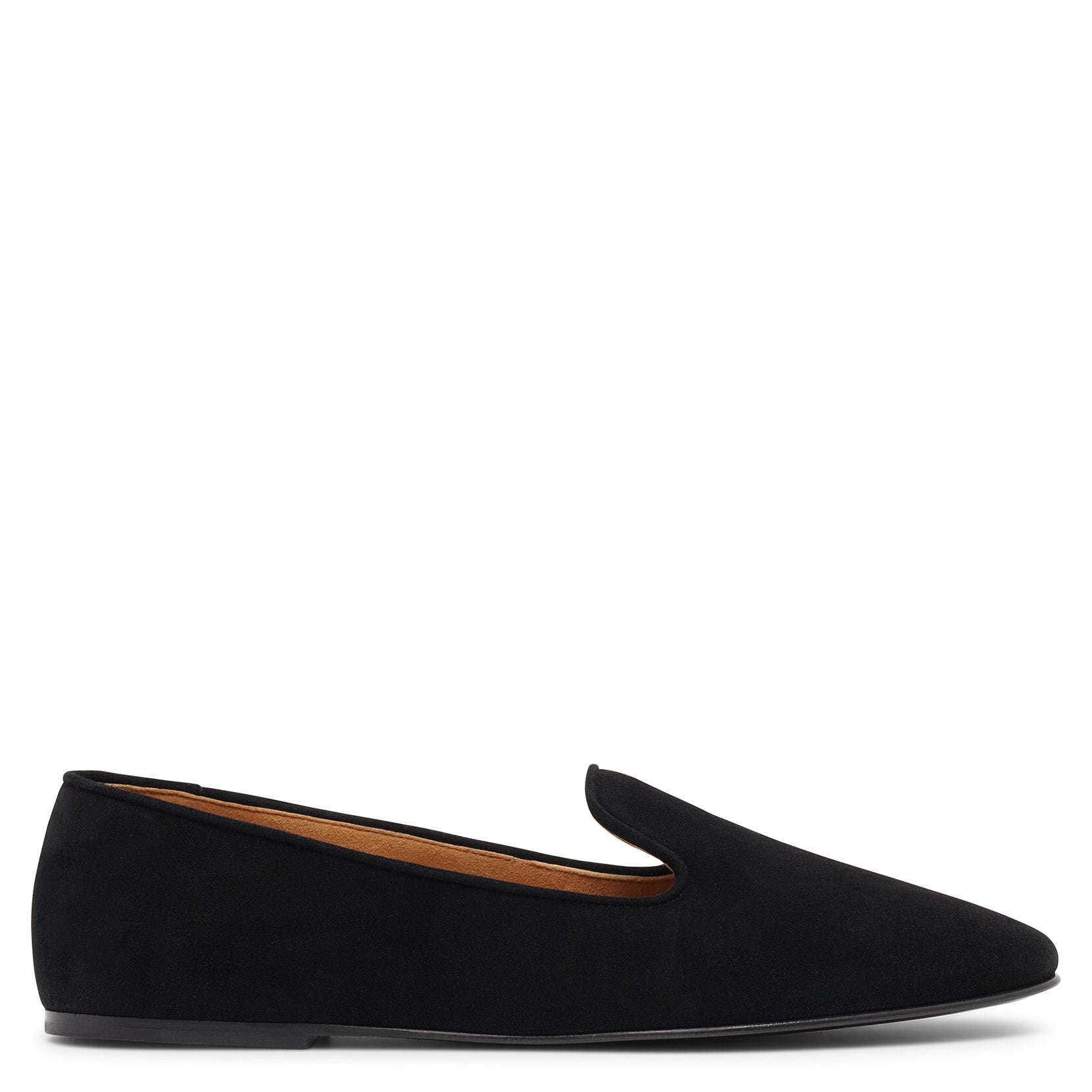 Shop The Row Tippi Black Suede Loafers