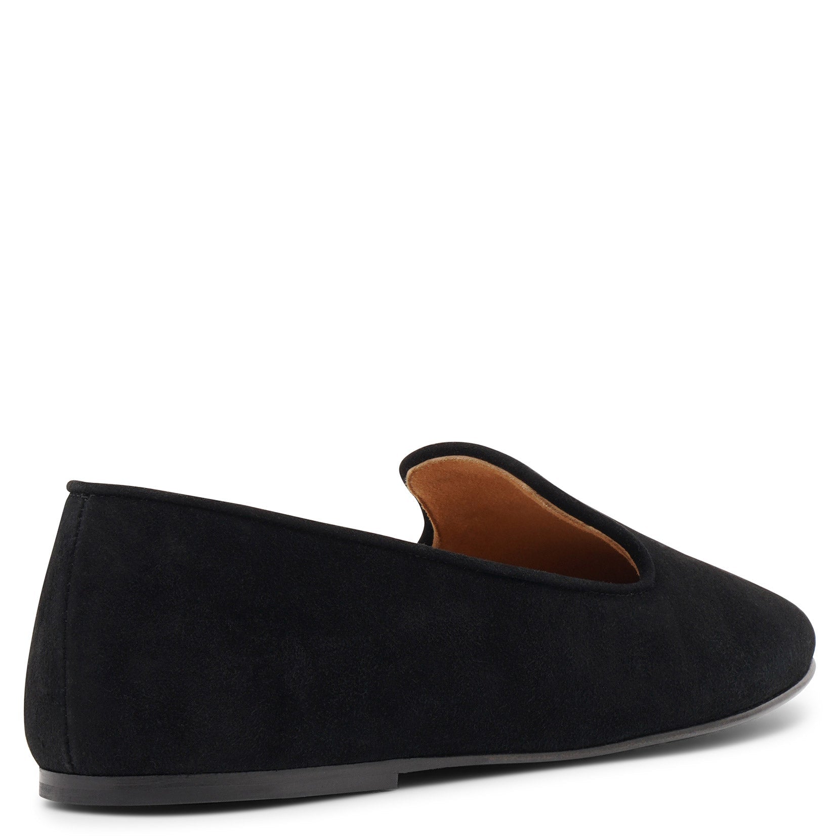 Tippi black suede loafers