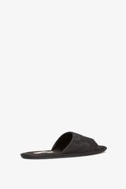 Frances slipper open toe flats