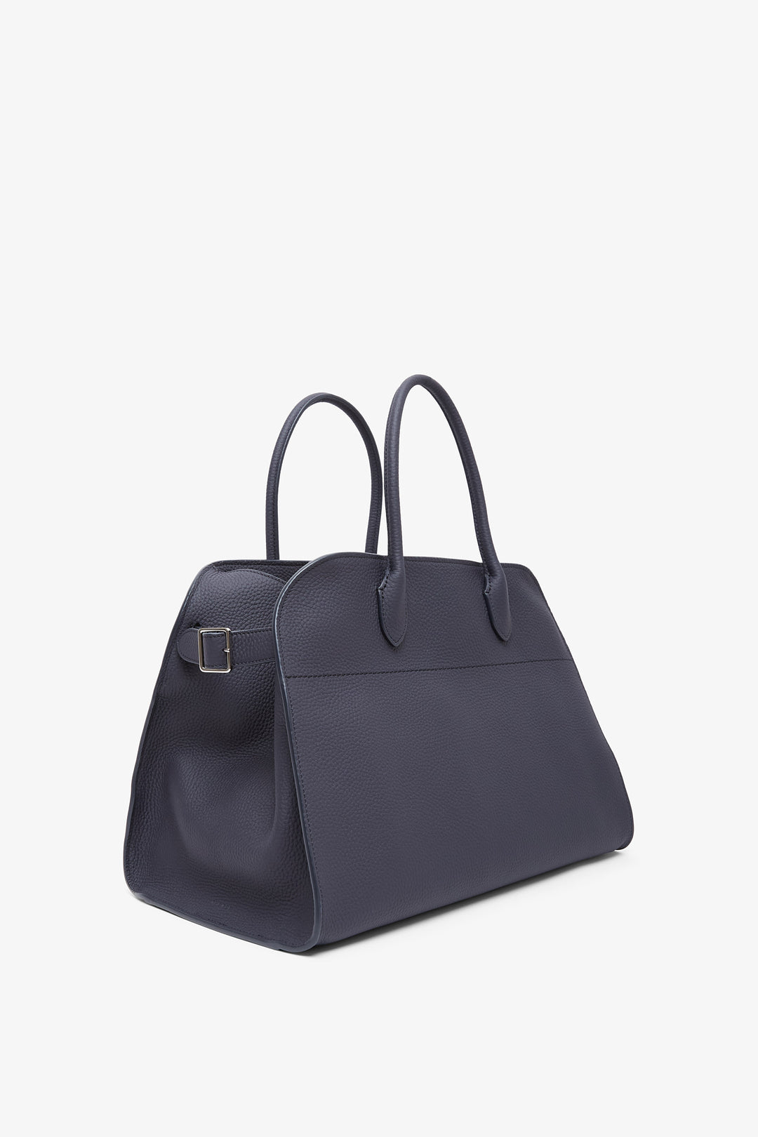 The Row | Soft Margaux 15 dark blue leather bag | Savannahs