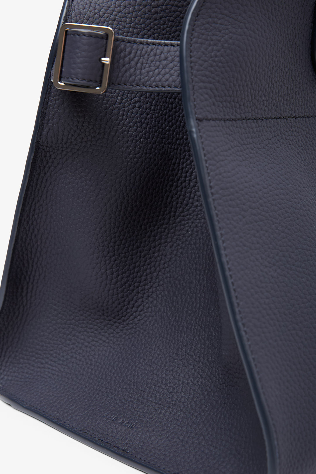 The Row | Soft Margaux 15 dark blue leather bag | Savannahs