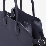 Soft Margaux 15 dark blue leather bag