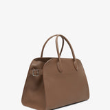 Soft Margaux 12 dark olive leather bag
