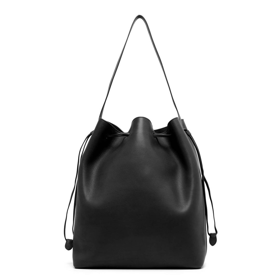 sale 美品the row bag (正規品) The Row Cylindrical Leather Bag | Black | FARFETCH