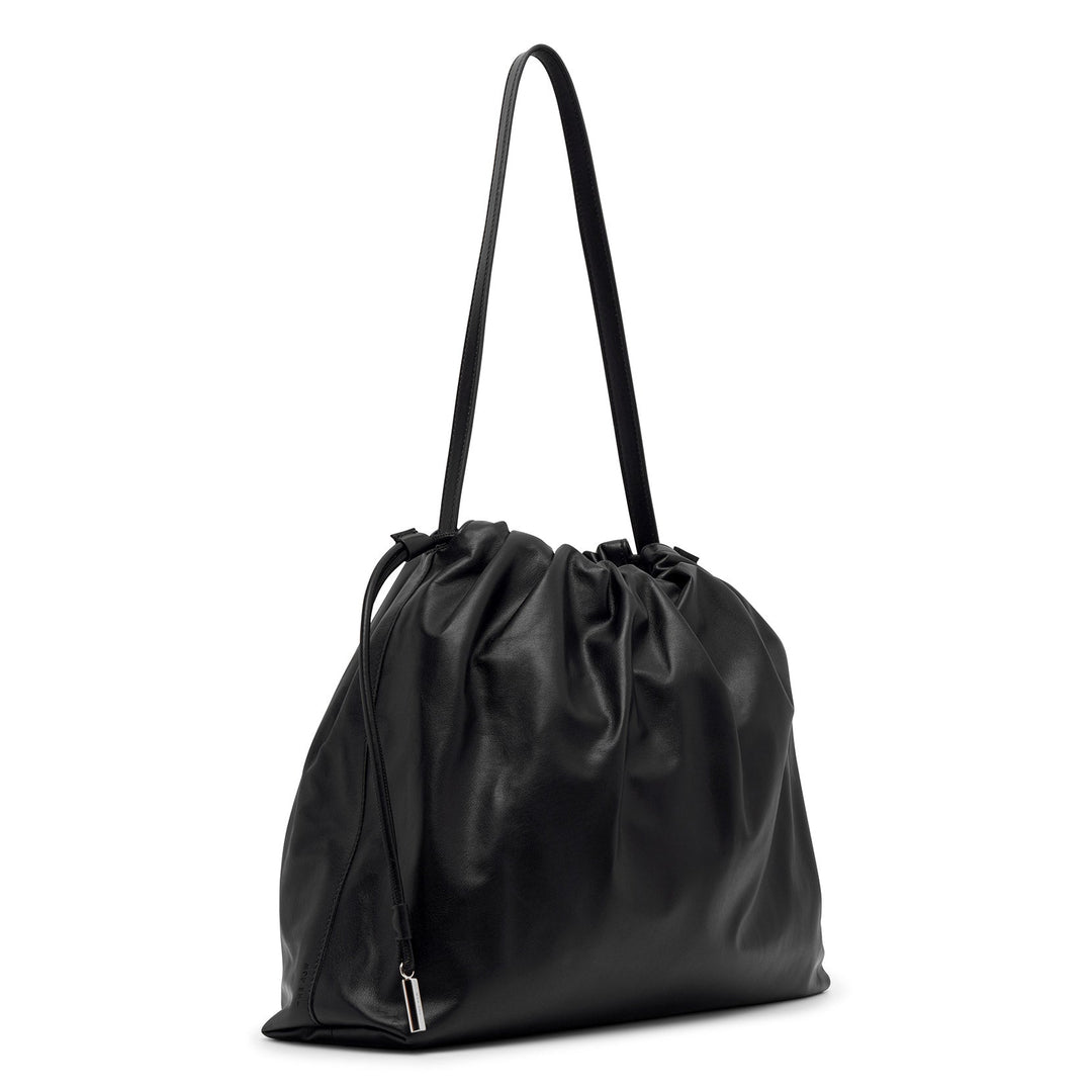 The Row | Angy black leather bag | Savannahs
