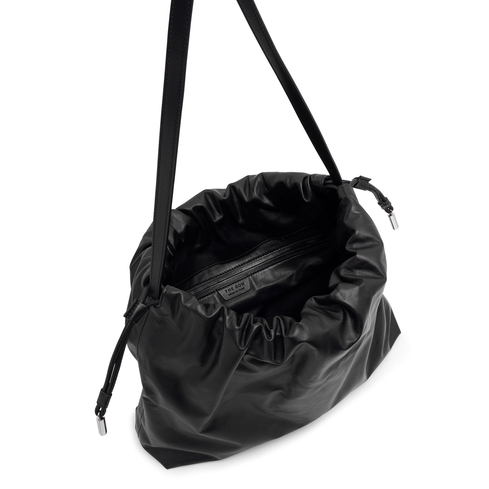Shop The Row Angy Black Leather Bag