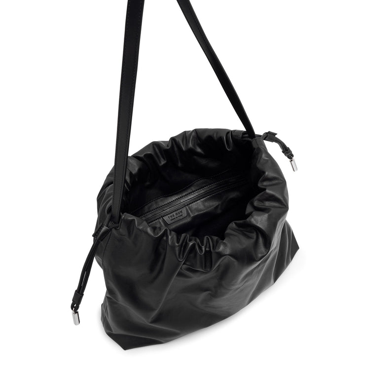 Angy black leather bag