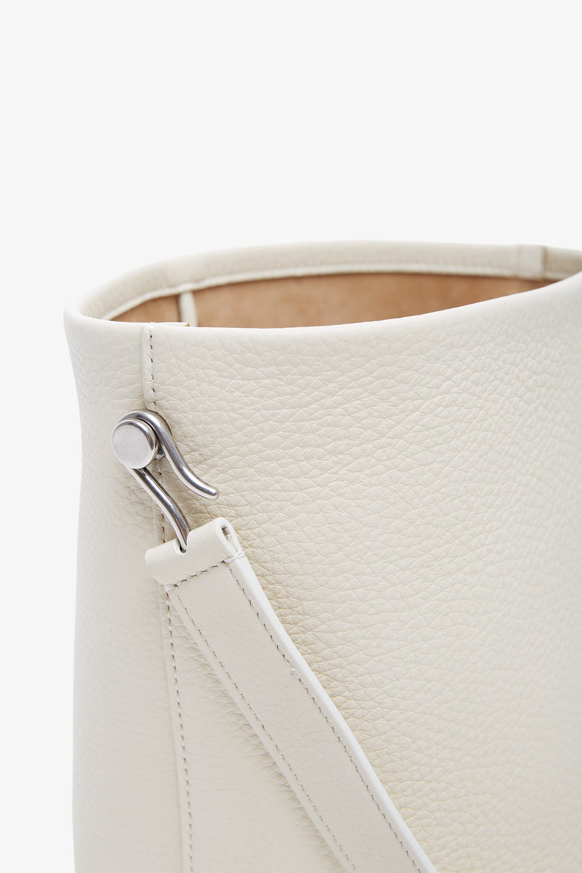 Shop The Row Small Ns Hook Ivory Tote Bag