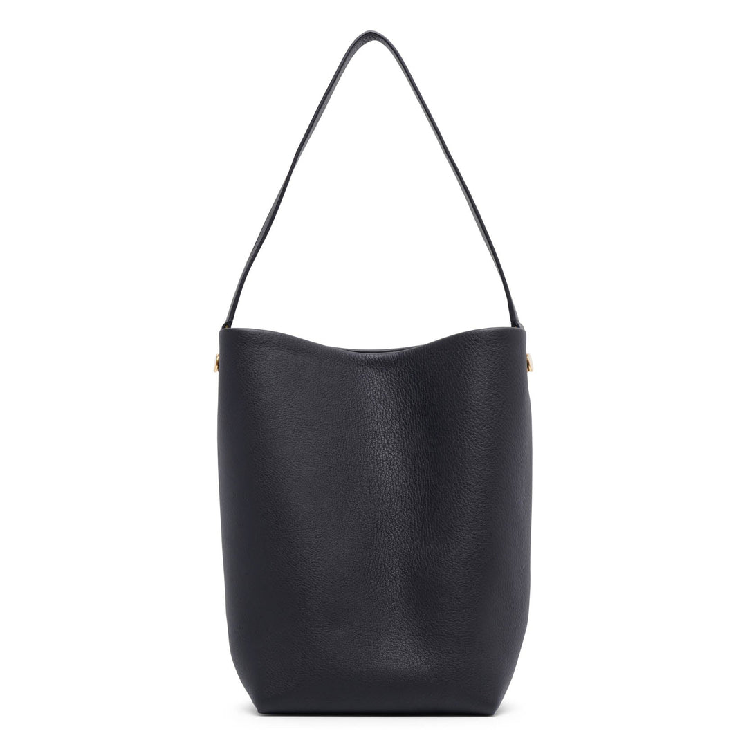入手困難♪【The Row】Small N/S Tote Hook In Leather Black The Row | Small N/S Park black tote bag | Savannahs