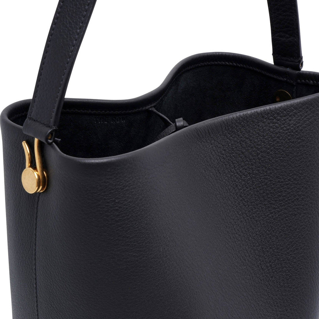 The Row | Medium NS hook black tote bag | Savannahs