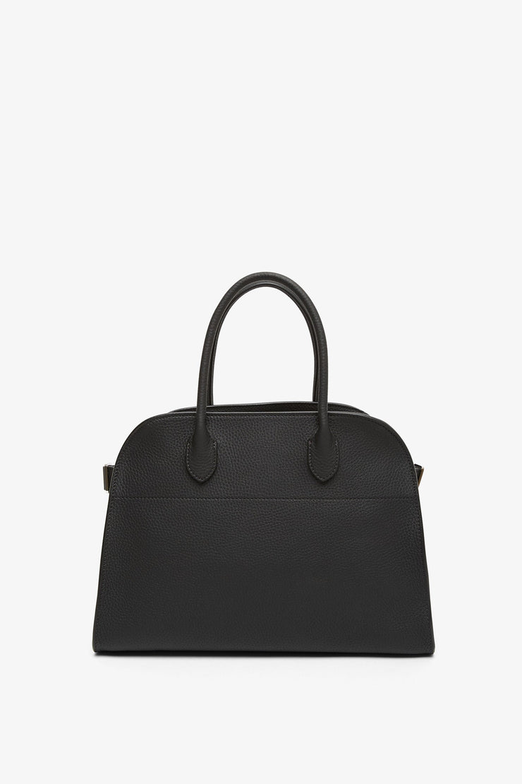 Soft Margaux 12 black leather bag