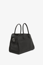 Soft Margaux 12 black leather bag