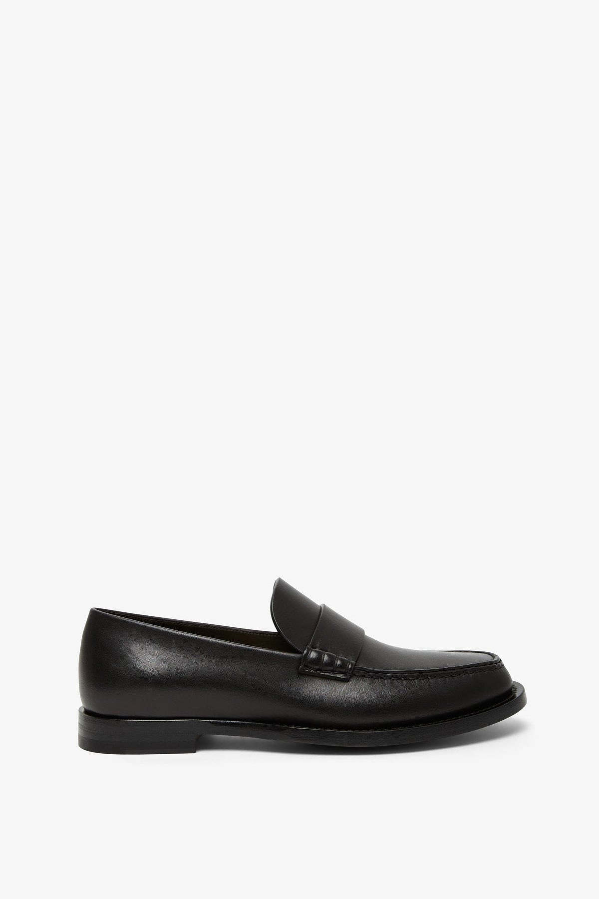 Shop The Row Novus Black Leather Moccasin