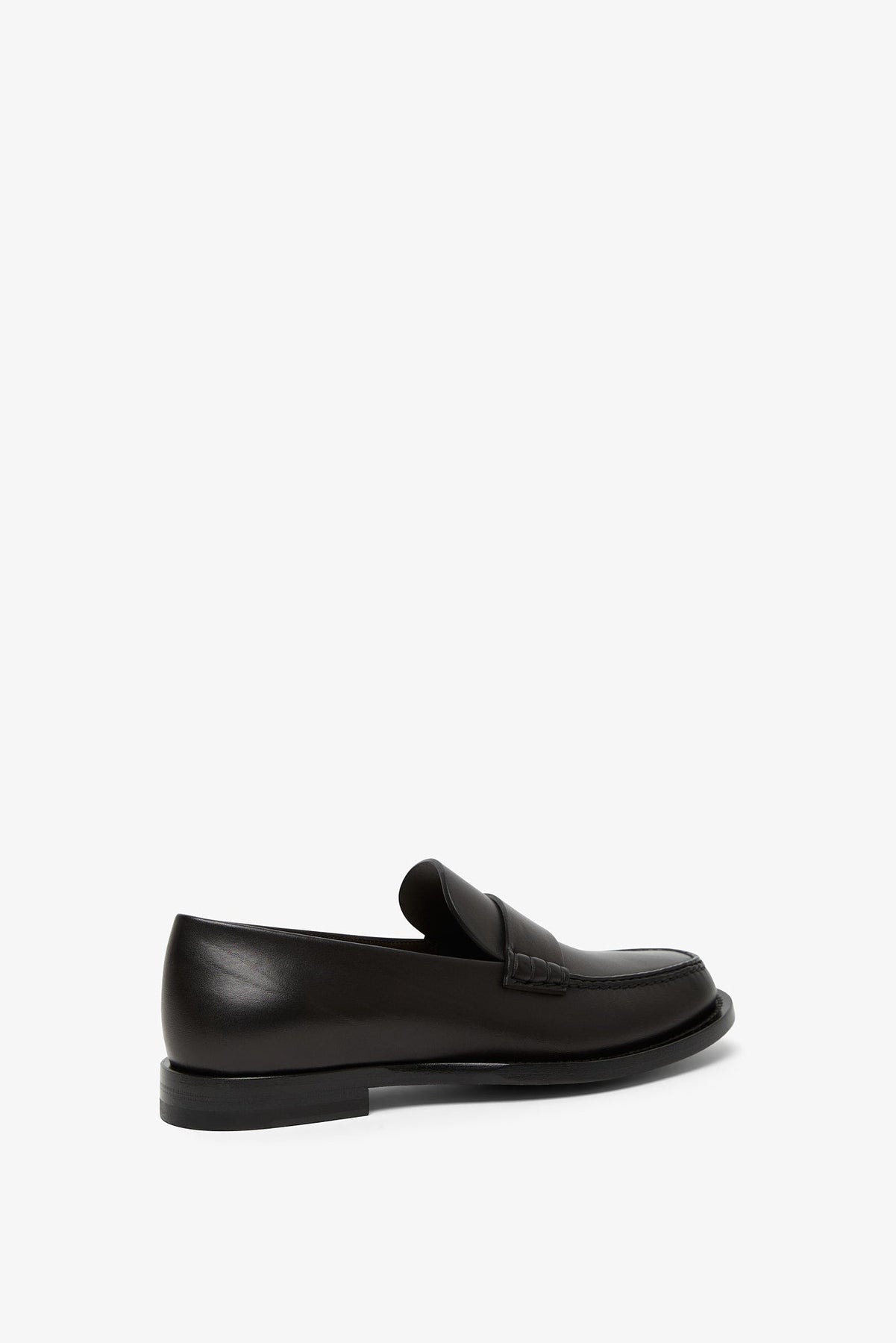 Shop The Row Novus Black Leather Moccasin