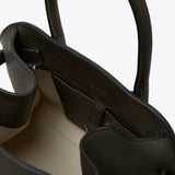 Soft Margaux 10 grey leather bag