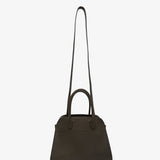 Soft Margaux 10 grey leather bag