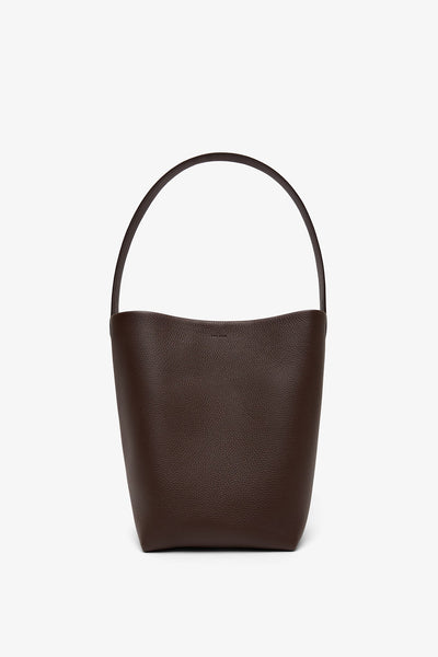 The Row | Medium N/S burgundy leather tote bag | Savannahs