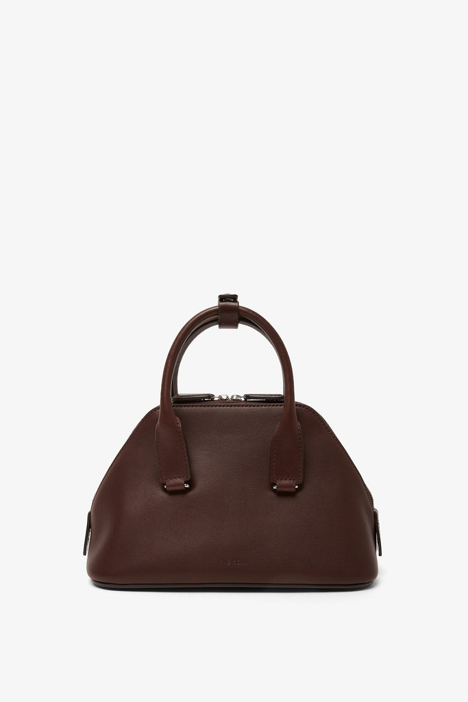 【The Row】MINI DEVON LEATHER BAG The Row Mini Devon Leather Top Handle Bag | Saks Fifth Avenue