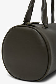 Edith grey small leather bag