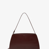 Dalia baguette burgundy leather bag