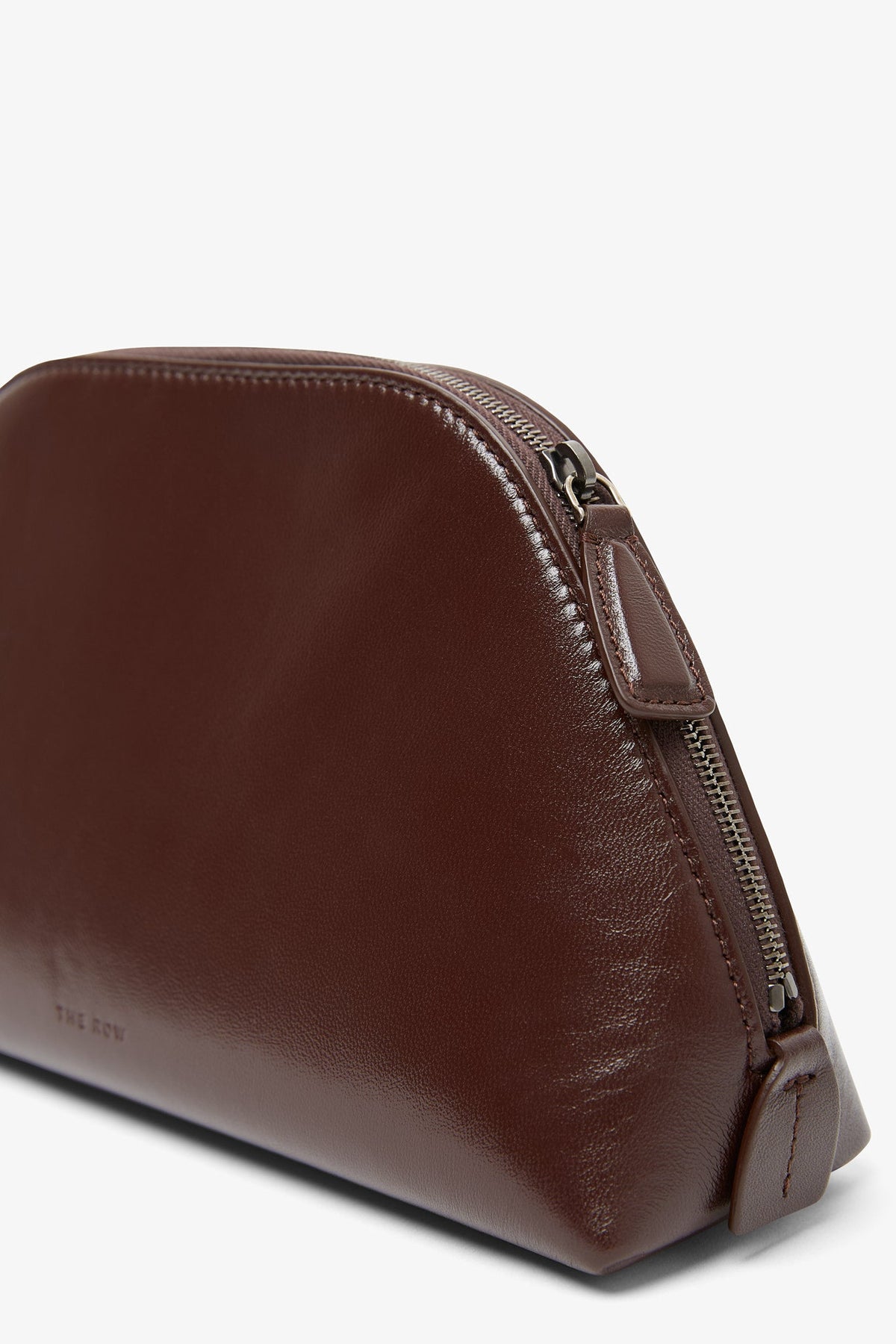 THE ROW DEVON BROWN POUCH 