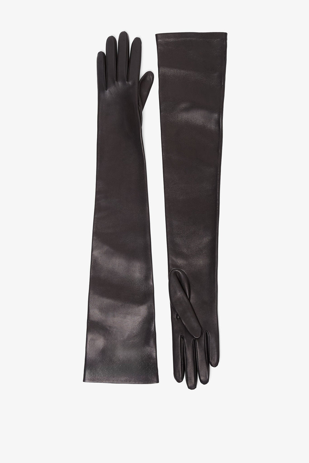 手袋 The Row FW24 'Simon' gloves (7349P52 FGR) The Row | Simon black leather gloves | Savannahs