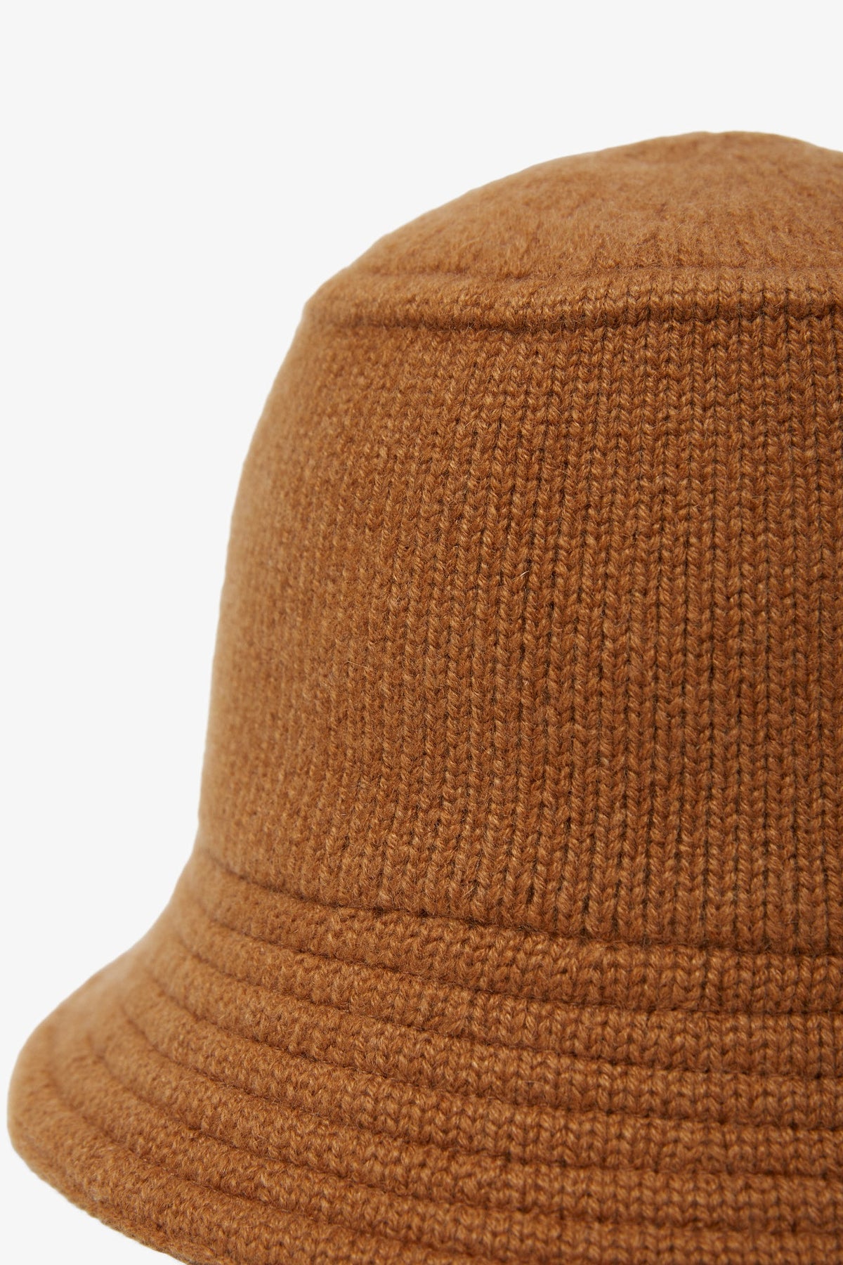 THE ROW BURKE BEIGE BUCKET HAT 