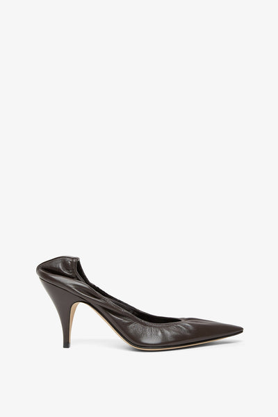 The Row | Liisa brown leather pumps | Savannahs