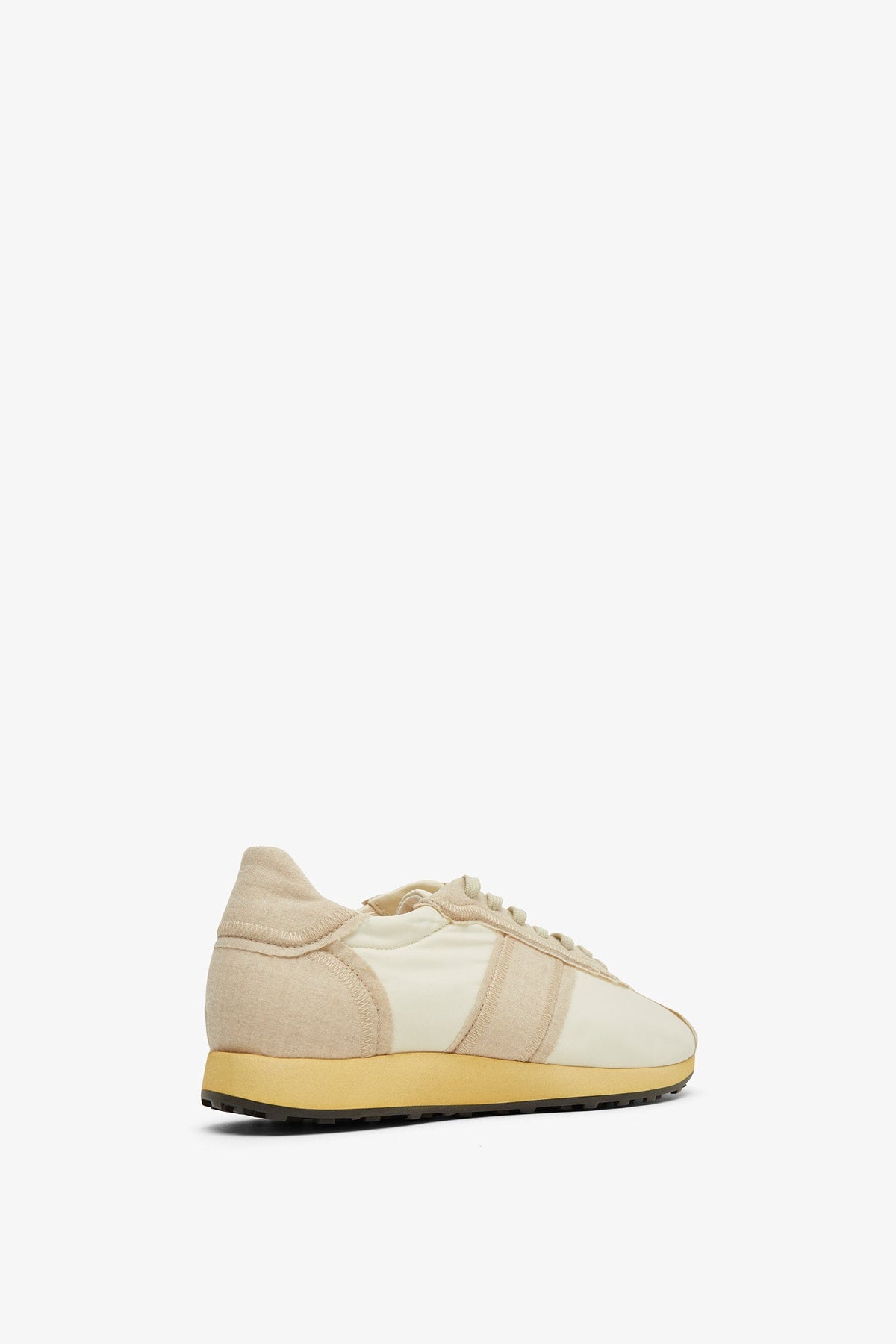 THE ROW MOVEO BEIGE & OFF WHITE SNEAKERS