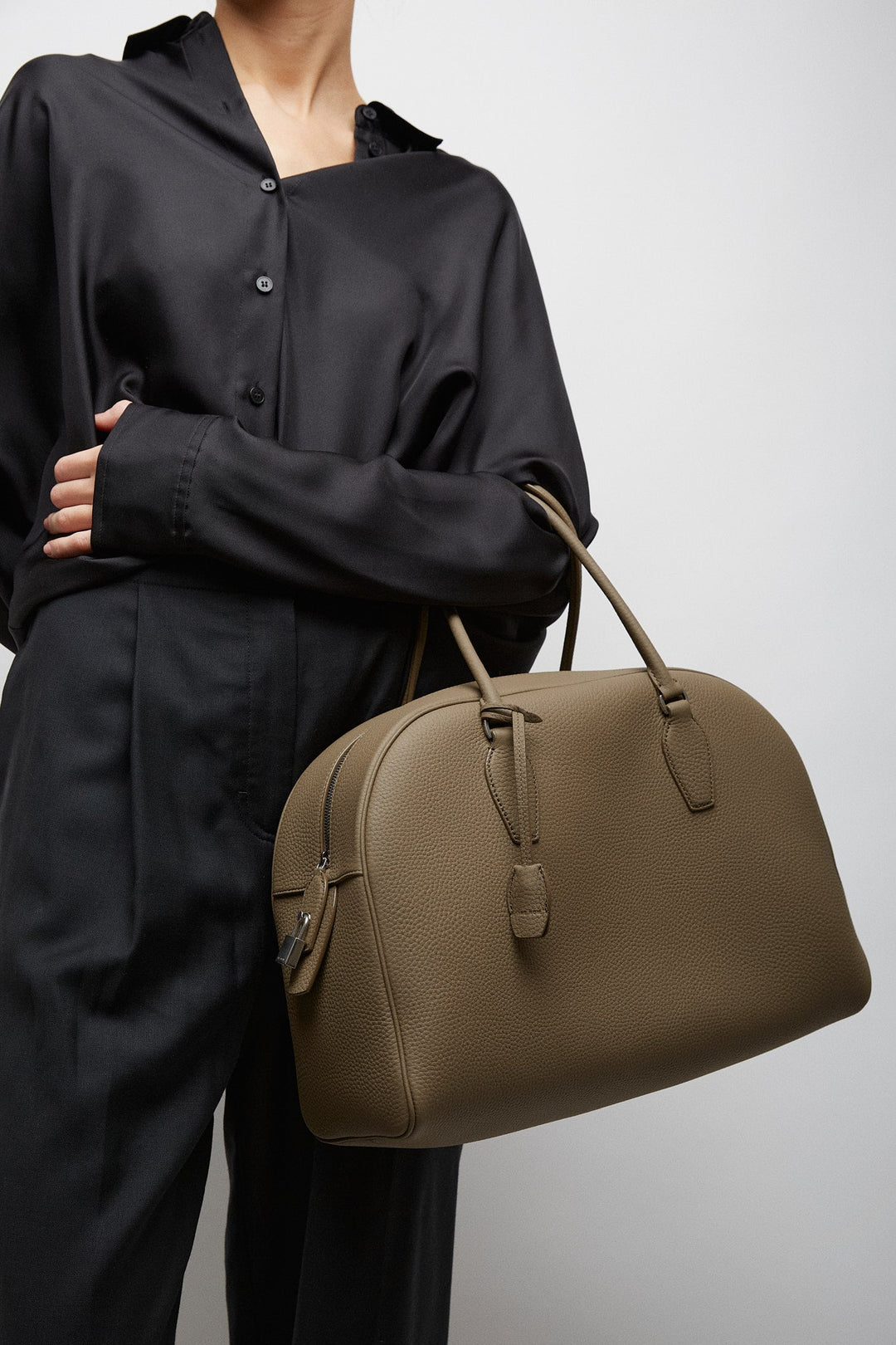 The Row | India 15.75 taupe bag | Savannahs