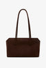 Terrasse dark brown nubuck bag