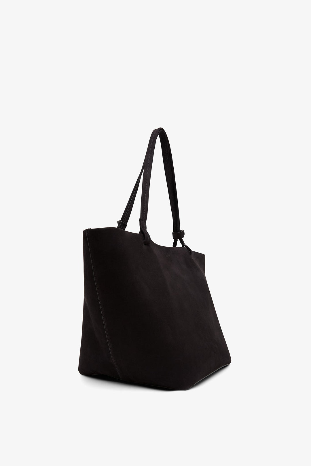The Row | Park tote three black nubuck bag | Savannahs