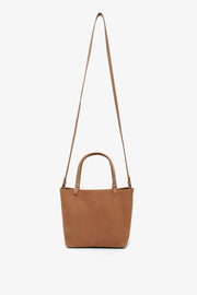 Park tote small brown nubuck bag