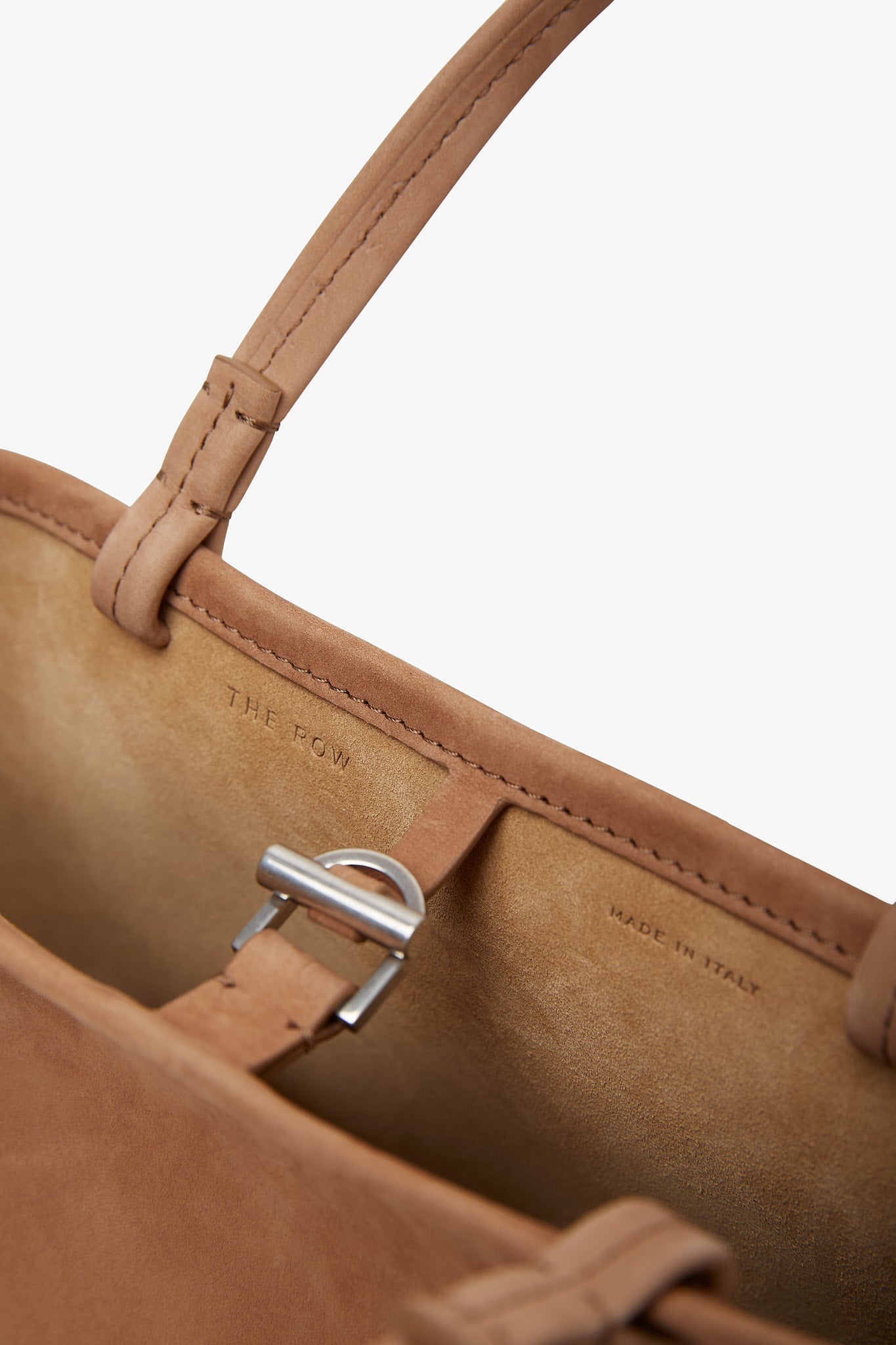 The Row | Park tote small brown nubuck bag | Savannahs