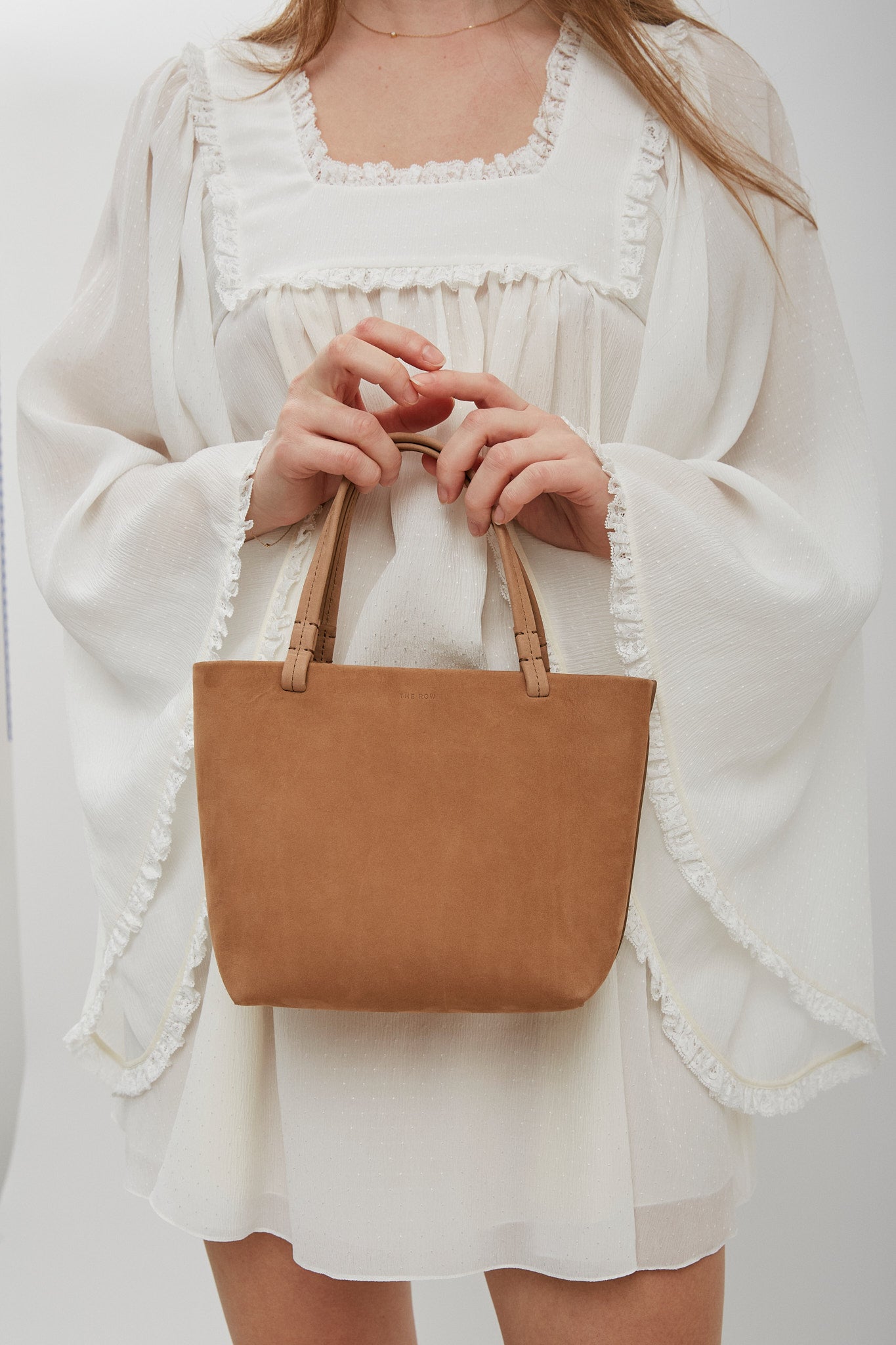 The Row | Park tote small brown nubuck bag | Savannahs