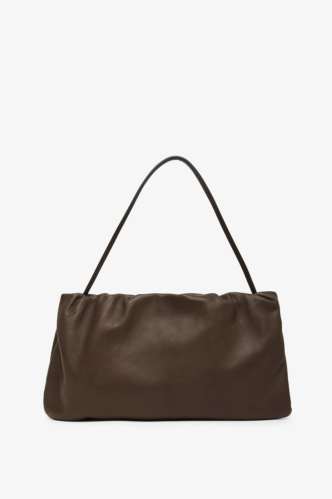 人気★THE ROWザロウ Bourse XL leather shoulder ダークカーキ The Row - XL Bourse Dark Khaki Leather Bag | Mitchell Stores