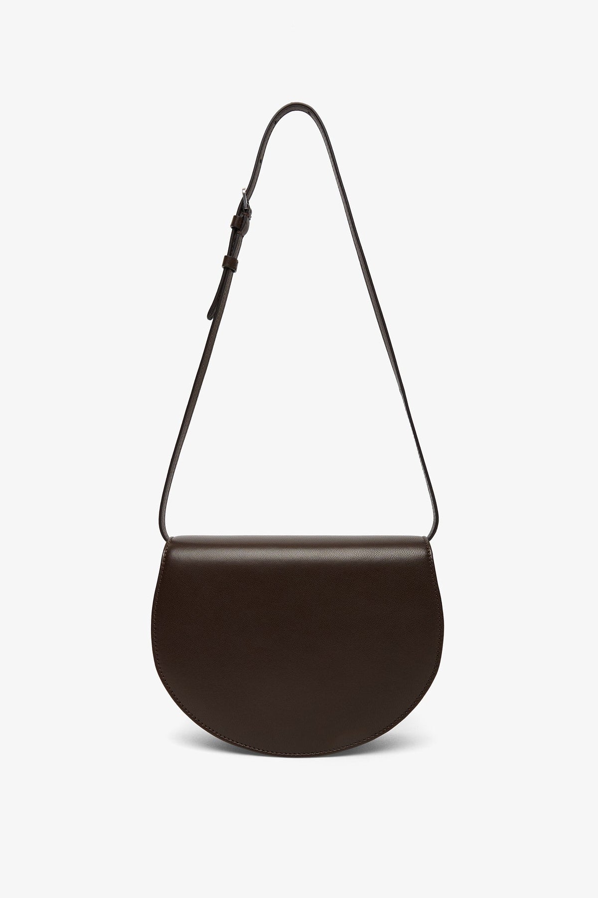 The Row Canteen Dark Brown Crossbody Bag