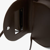 Canteen dark brown crossbody bag