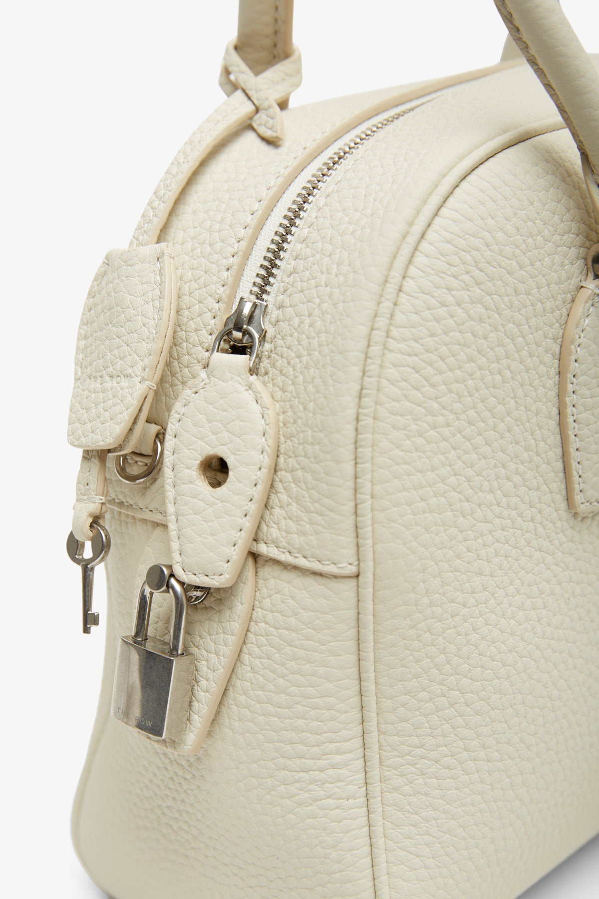 THE ROW INDIA 10.00 WHITE TOP HANDLE BAG