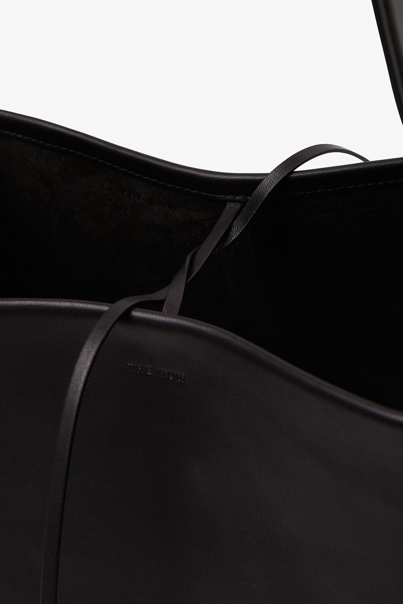 Medium N/S black park tote bag