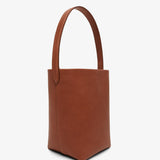 Small N/S Park dark cuir tote bag