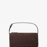 90's brown nubuck leather bag
