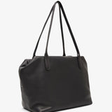 Henri black leather bag