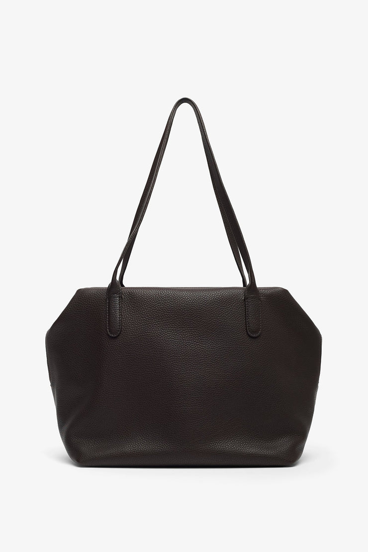 上質★THE ROW Henri black leather bag The Row Henri Tote Bag | Black | FARFETCH