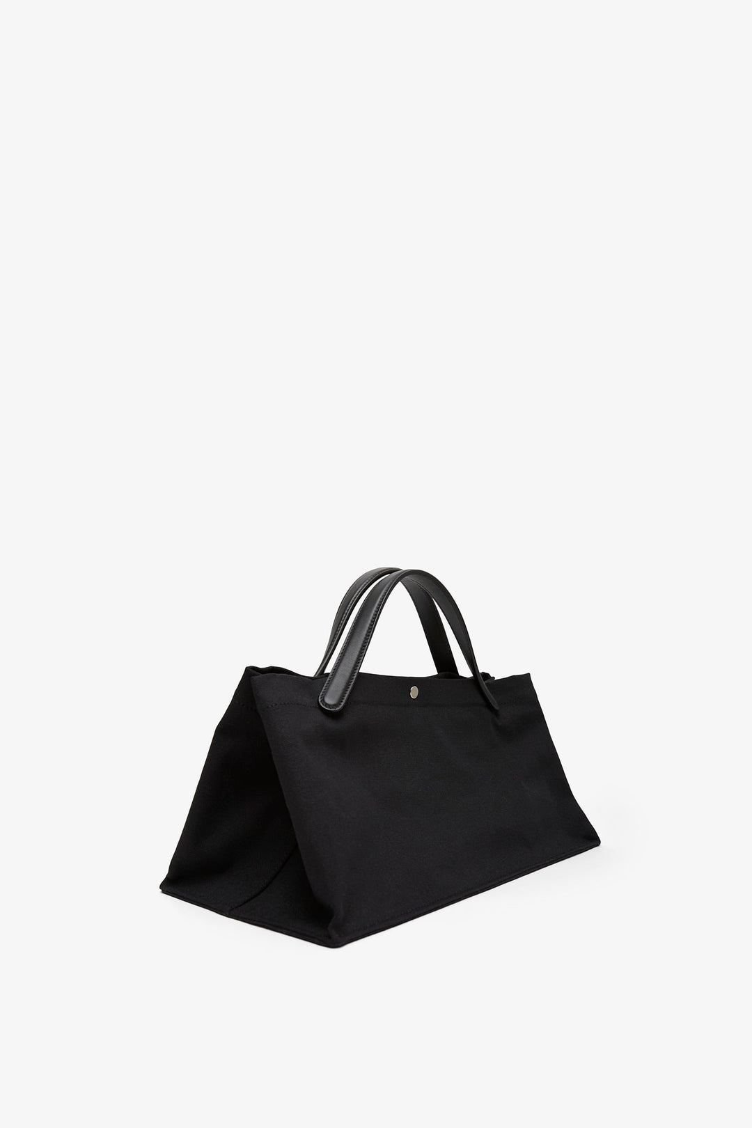 The Row | Idaho black canvas bag | Savannahs