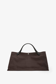 Idaho dark grey canvas bag