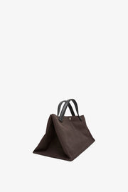 Idaho dark grey canvas bag