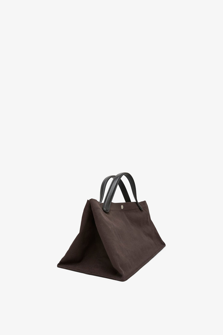 Idaho dark grey canvas bag