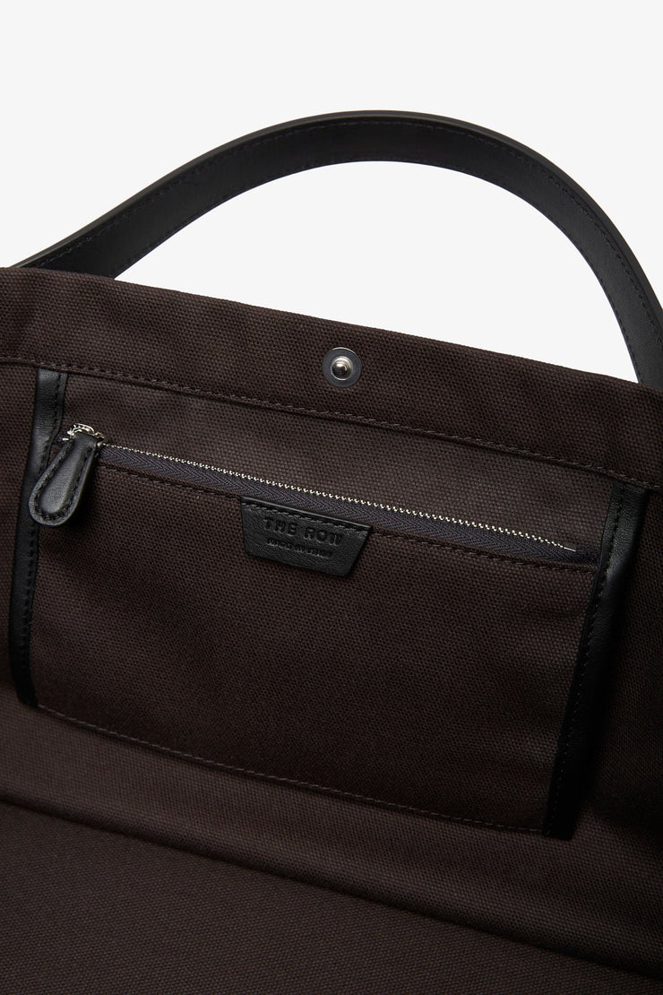 Idaho dark grey canvas bag
